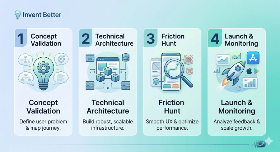 From a blank page to app store success: the Invent Better method